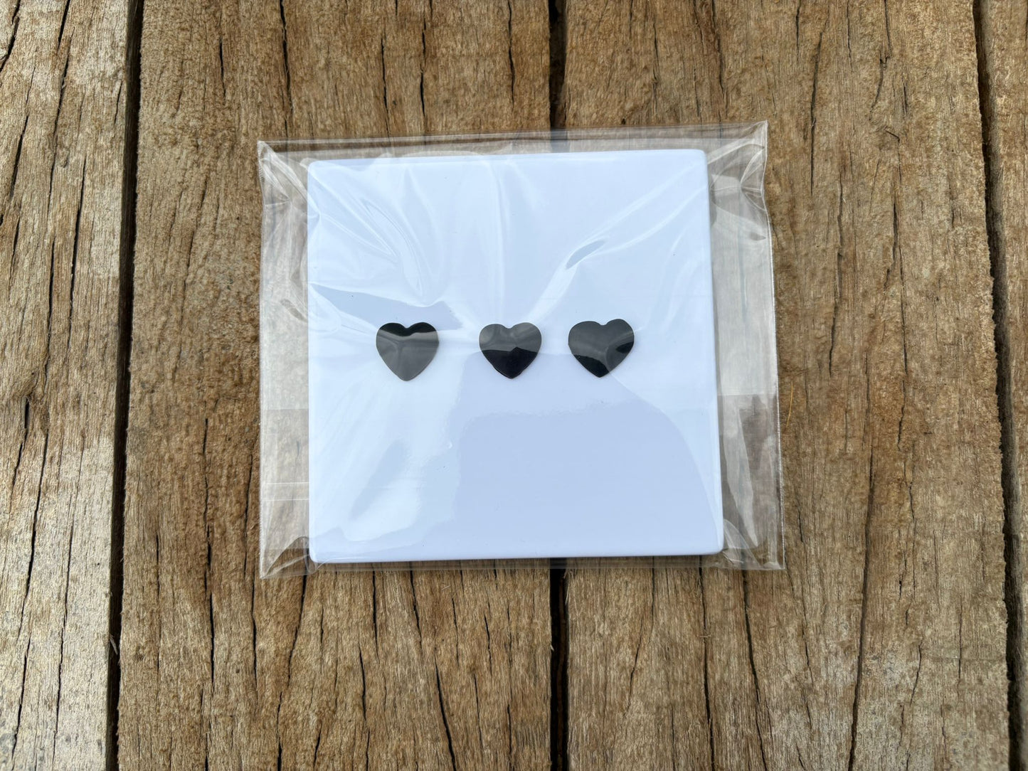 Tegeltje 10x10 cm met Klei – Love You Hearts