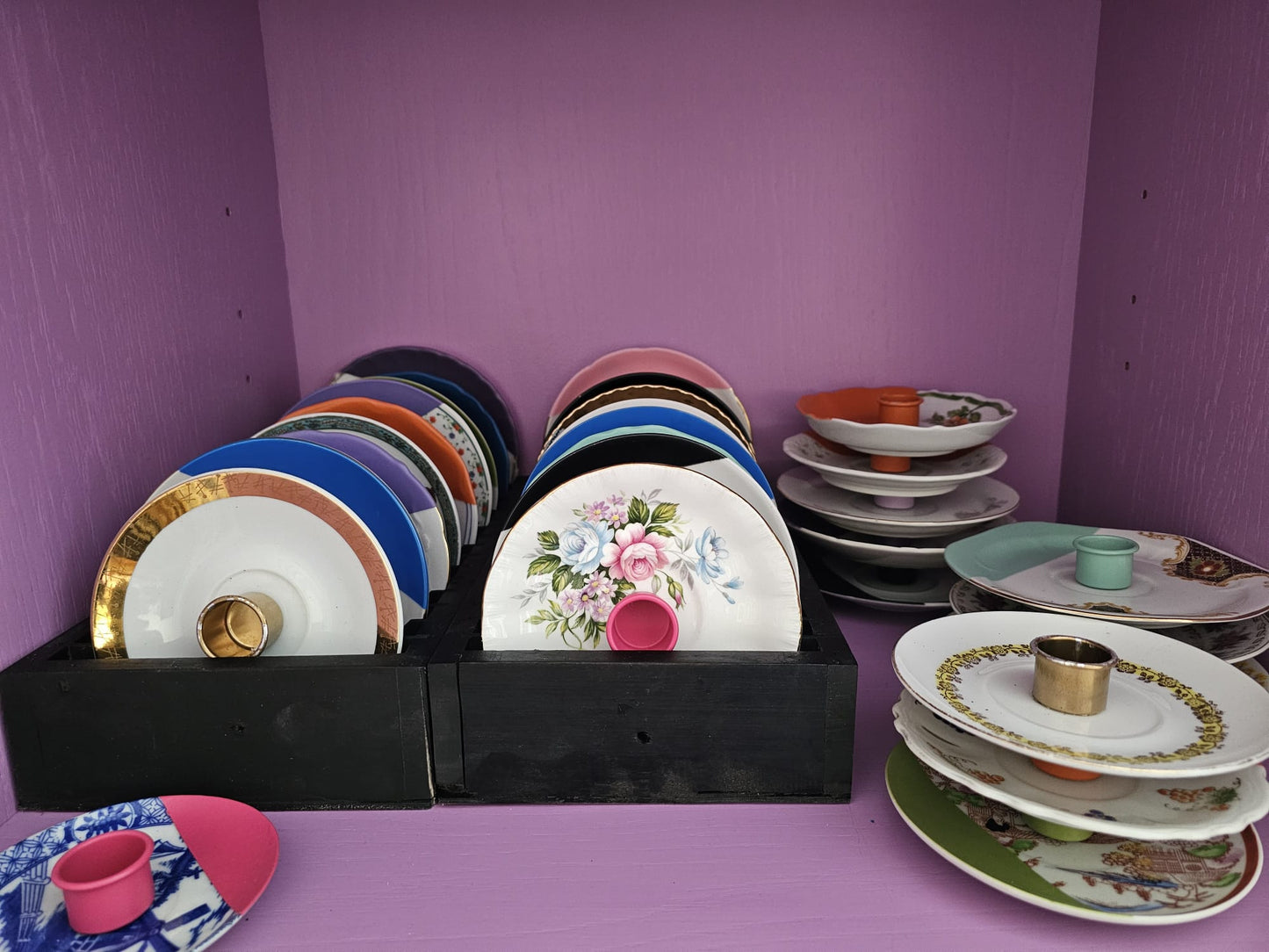 Custom Kandelaar schotel