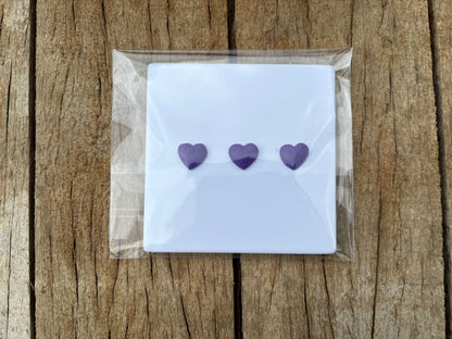 Tegeltje 10x10 cm met Klei – Love You Hearts