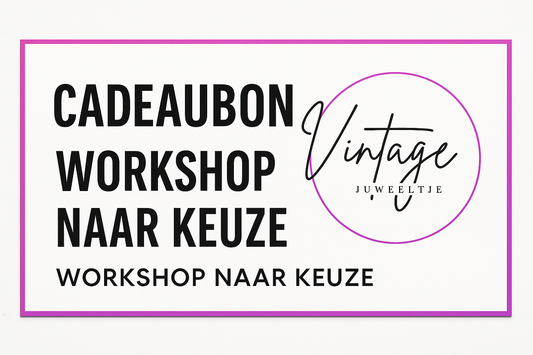 Cadeaubon – Workshop naar keuze 🎁